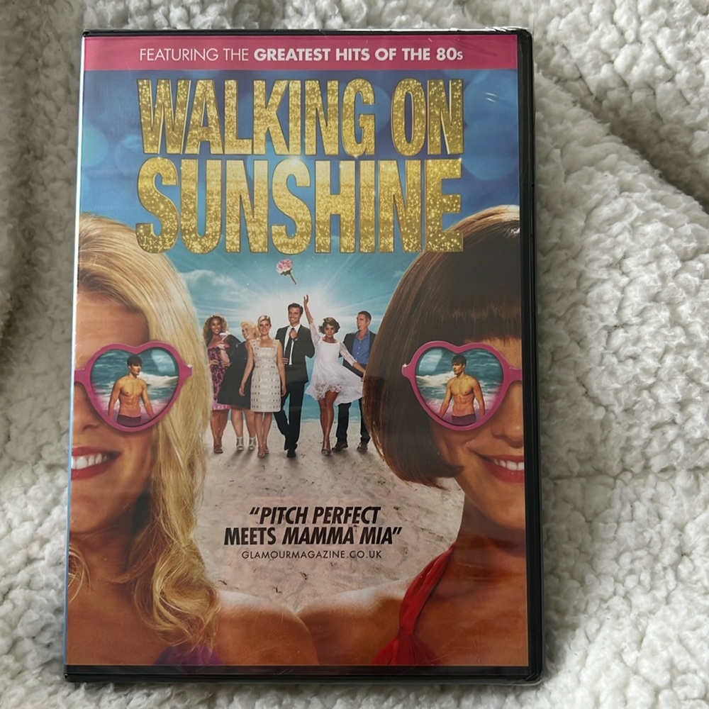 New in Package, DVD, Walking On Sunshine.